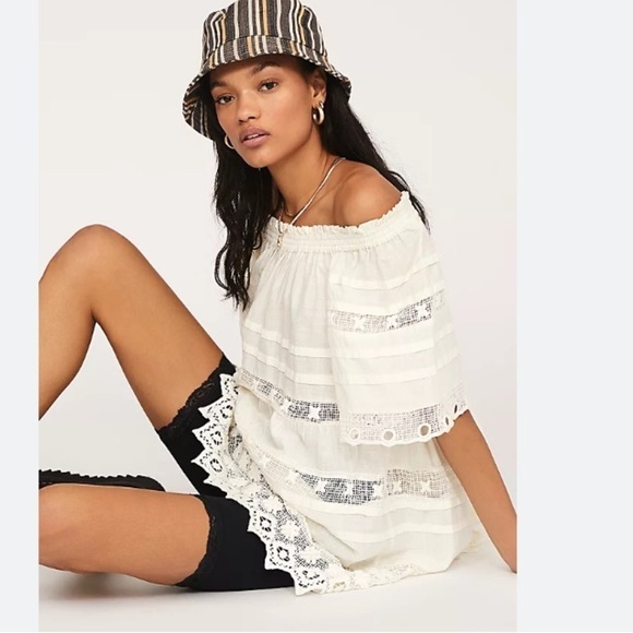 Free People Sounds of Summer Tunic Dress - Picture 2 of 8